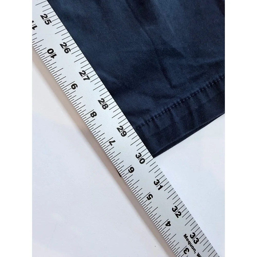 Banana Republic‎ Lived-In Chino Pants Mens 29x32 Navy Blue Skinny Fit Stretch